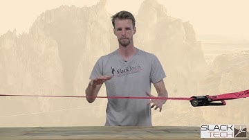 SlackTech : How to Set Up a Slackline : 3 of 6 - Ratchet Tensioning System