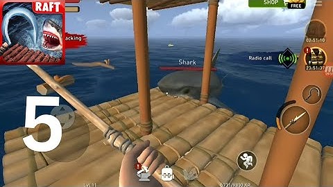 Raft Survival Ocean Nomad Gameplay Walkthrough Part 5(iOS, Android)