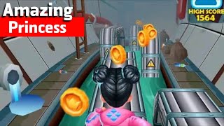 Amazing princess runner in subway, city & forest screenshot 5