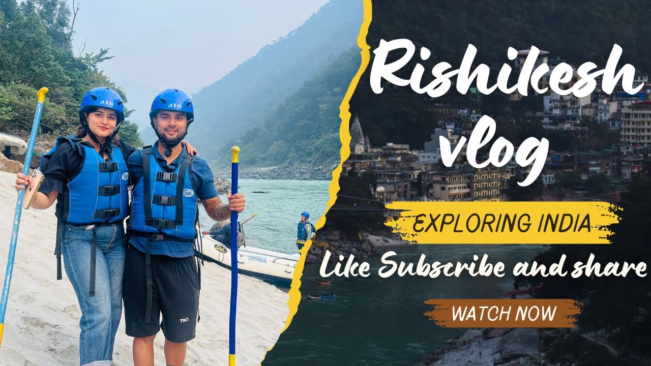 Full River Rafting in Rishikesh 🌊| Camping🏕️ , Bonfire Nights 🔥 & Ram Jhula 🚶 