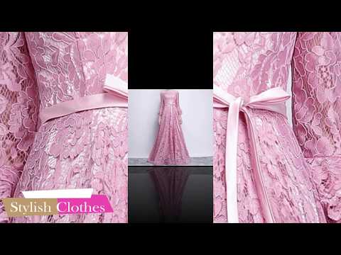 pink-bridesmaid-dresses---long-evening-dresses-2017---prom-dress