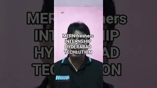 🔥MERN Stack Internship 2024/25 | ₹Stipend + PPO | Techolution Hyderabad Hiring Now!