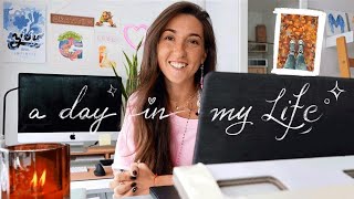 Studio Vlog: A Day in My Life as a Full-Time Artist