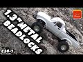 STOCK WPL C24-1 RTR ON 1.3" METAL BEADLOCKS WHEELS & TYRES