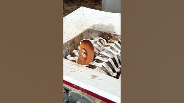 #fcnfm Four-axis intermesh shredder delivering aggressive tearing and shearing action