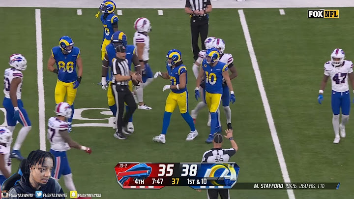 FlightReacts To Buffalo Bills vs. Los Angeles Rams Game Highlights | NFL 2024 Season Week 14!