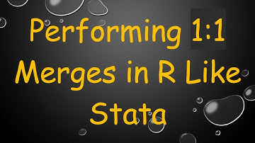 Performing 1:1 Merges in R Like Stata