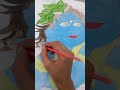 #Krishna#drawing#poster#color#