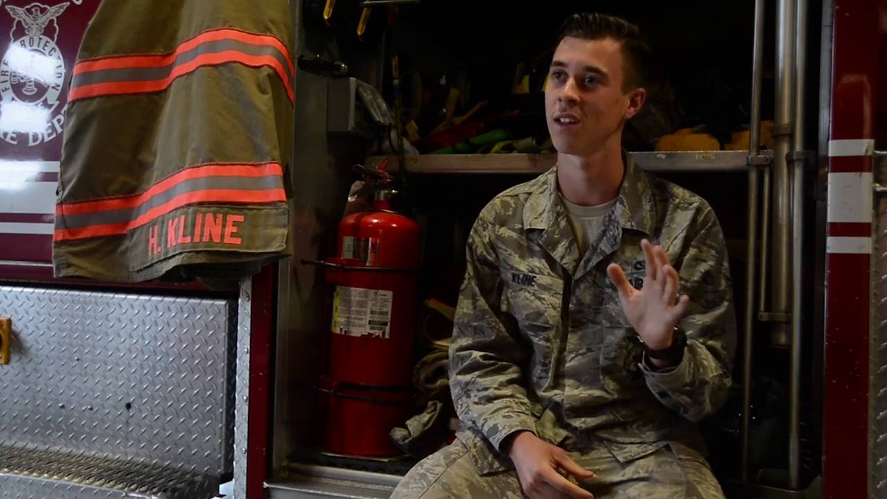 What is an Air Force firefighter?