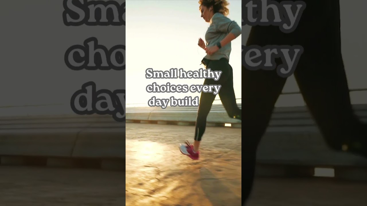 Small healthy choices every day build the strongest version of you tomorrow 
