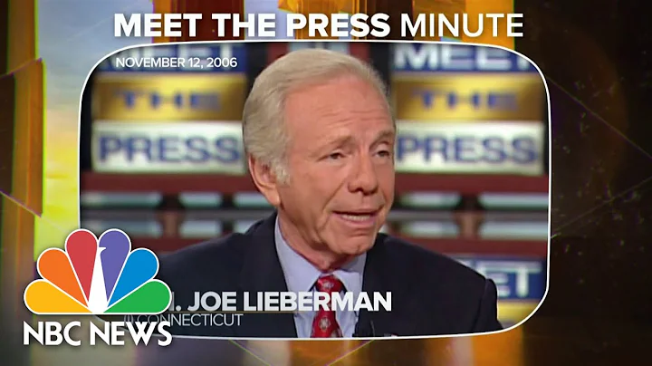 Sen. Lieberman After Becoming Independent: 'Im Goi...