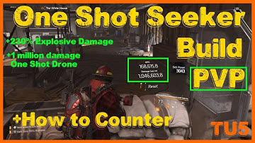 The Division 2 | One Shot Seeker TU5 PVP Build | 1 million Damage