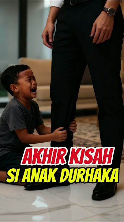 The End of the Story of the Disobedient Child, Who Once Abandoned His Father 🤯