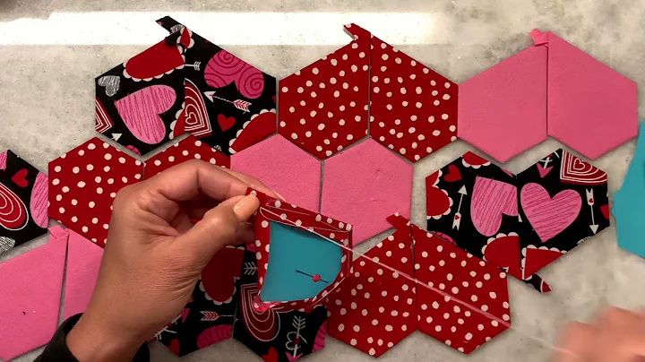 Jewels and Hearts in English Paper Piecing