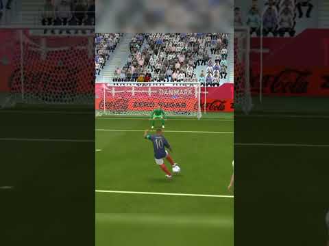 Unbelievable finish by Mbappe 😮💨 #shorts #fifa #fifa23 #football