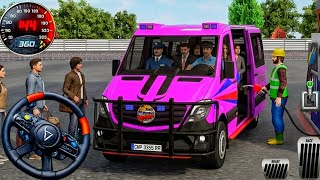 Realistic VAN Driving Game: Mercedes-Benz Sprinter Vietnam Van Driving Simulator! Android Game screenshot 4