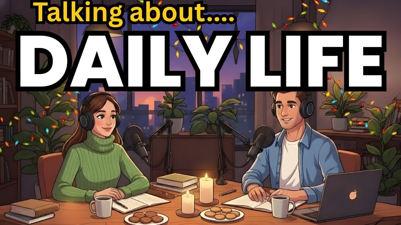 How to Talk About Your Daily Life in English | Easy English Podcast for Speaking