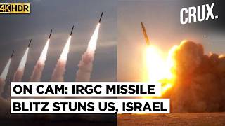 Watch | Iran’s IRGC Unleashes Qadr, Emad Missiles on US and Israeli Targets in Middle East |4K