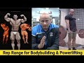 Rep range for bodybuilding  powerlifting  mukesh gahlot youtube.