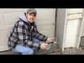 Mouse Proofing Garage Doors - DIY