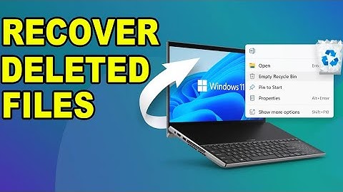 How to Recover Permanently Deleted Files in Windows 11