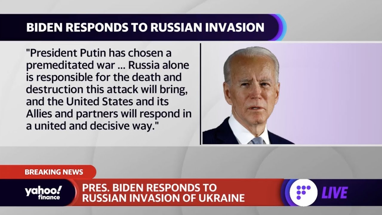 President Biden expected to announce additional sanctions against Russia