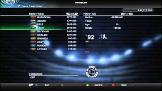 PES 2011 youth team
