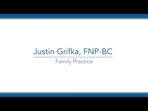 Justin Grifka, FNP-BC video thumbnail