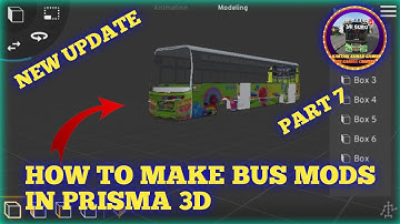 HOW TO MAKE BUS MOD IN PRISMA 3D PART 7 NEW UPDATE  || @karthikkumargaming