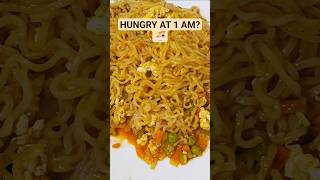 Choti Bhook Ka Pakka llaaj!😋 Midnight Egg Yippee 🍜 #shorts #cooking #easyrecipe