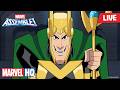 🔴 LIVE! Marvel Avengers Assemble: Loki’s Revenge 😈💥🦸 | Full Special | @MarvelHQ​