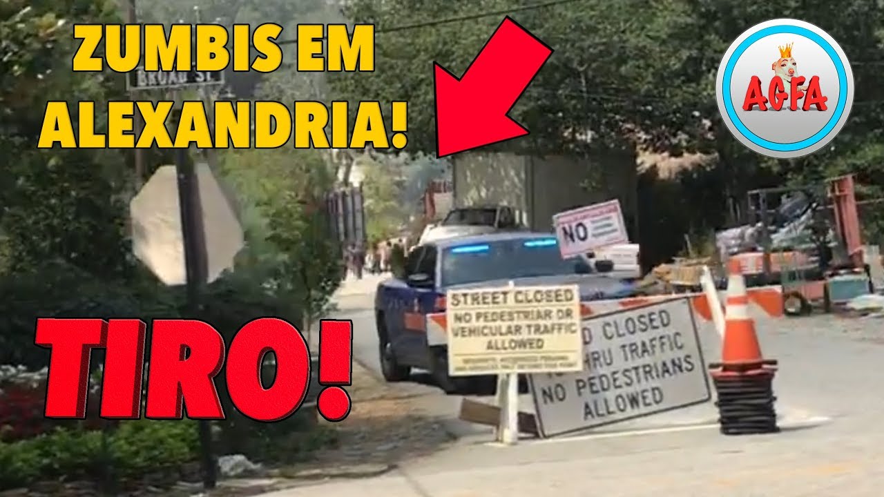ASSISTI AS GRAVAÇÕES DO THE WALKING DEAD! like a prayer