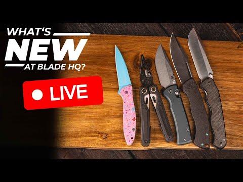 New Knives at Blade HQ for the week of 10/20/2025 LIVE