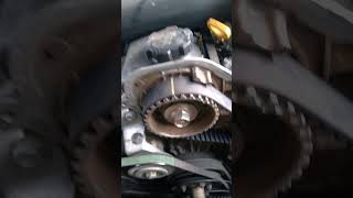 Toyota 1kz engine timing belt marks