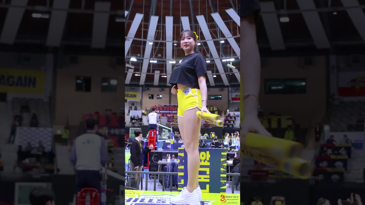 김한나 치어리더 현대건설 응원3 241121