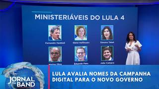 Lula's 4th term to include defeated candidates in top government positions | Jornal da Band