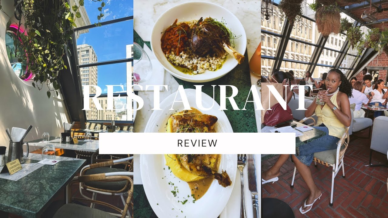 RESTAURANT REVIEW| HIDDEN GEM OR OVERHYPED? TRYING GORGEOUS GEORGE IN CAPE TOWN !