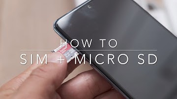 Redmi Note 10 pro - How to insert SIM and micro SD