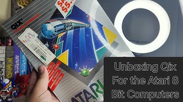 Unboxing Qix For The Atari 8-Bit Computers