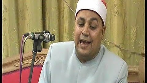من الليالى العااالمية للشيخ احمد الشحات لاشين سورة الحجرات وق المقاطعة 19 7 2018
