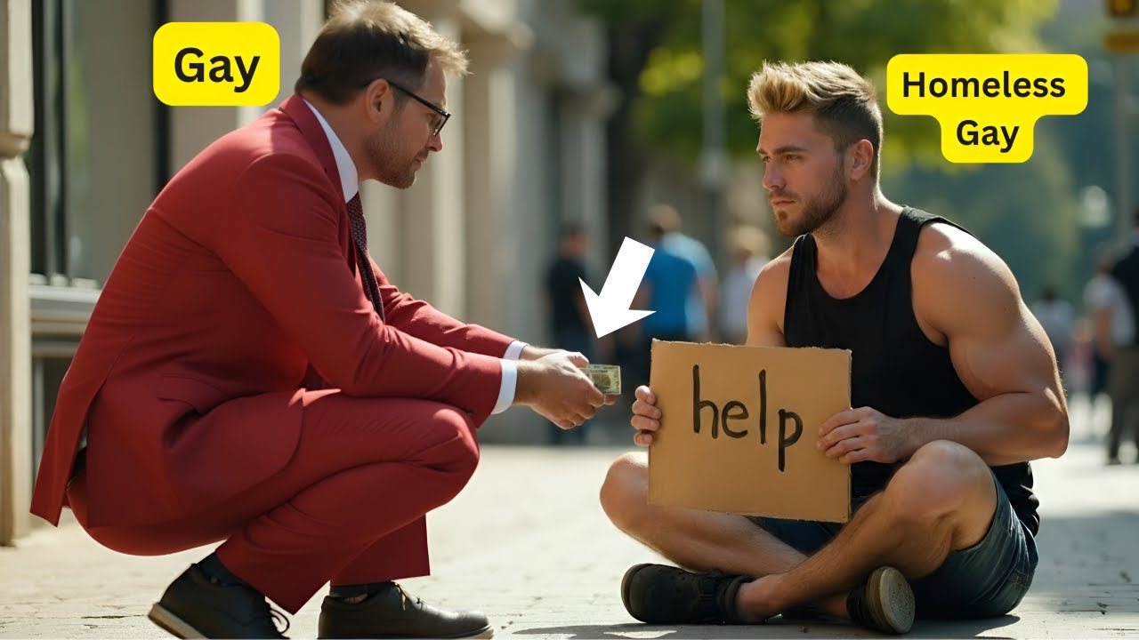 Бездомный гей не просил денег… но ему это было нужно от меня