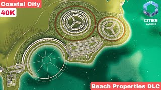 Sunrise Shores : Building a Coastal Paradise with Cities Skylines 2 - New Beach Properties DLC!