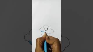 Cloud drawing short video // Shorts // Shortsvideo