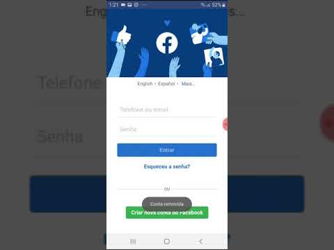 COMO SAIR DO FACEBOOK (LOGOUT) E RETIRAR A CONTA DO FACE DE CELULAR ANDROID