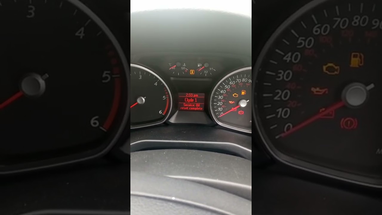 reset oil service light on dashboard on Mondeo MK4.