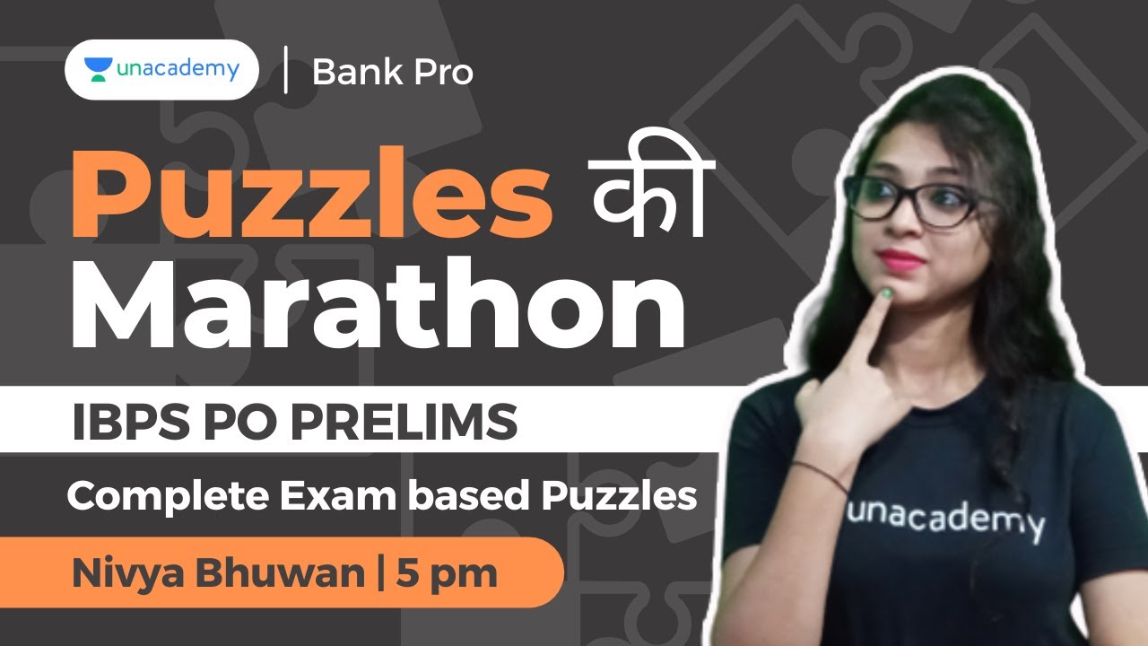 Puzzles की Marathon - 4 | Reasoning for IBPS PO Prelims | Complete Exam ...