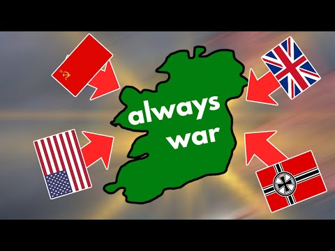 Can You Beat Hearts Of Iron 4 As Ireland While At War With EVERYONE - Hoi4 A2Z