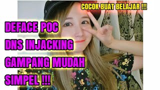 CARA DEFACE DNS HIJACKING || COCOK BUAT BELAJAR!!!