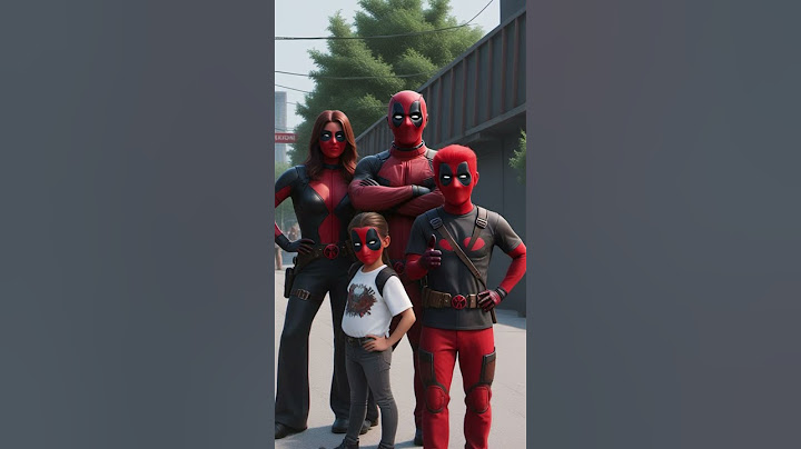 Deadpool family by Tsuriki Show