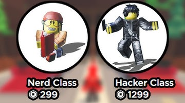 ROBLOX BREAK IN 2 - Hacker Class & Nerd Class Showcase